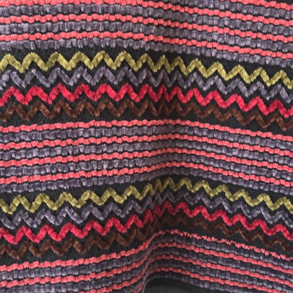 Chenille chevron stripe light weight jacket - Picture 6 of 6